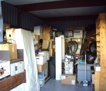 How to clean a storage unit
